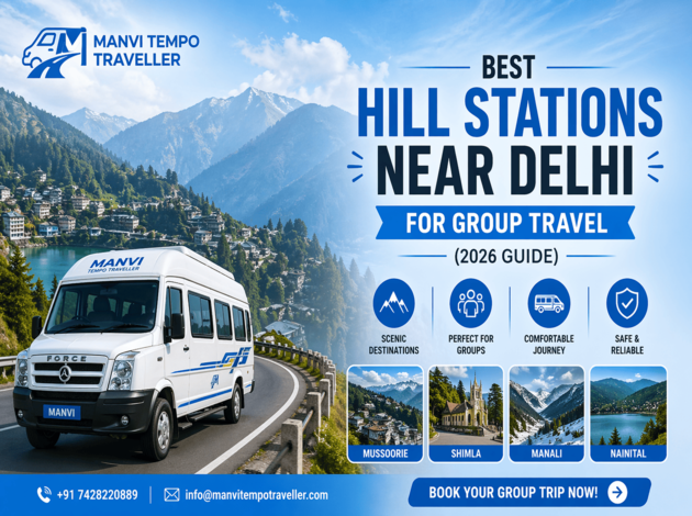 best hill stations near delhi for group travel